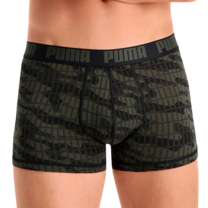  Boxer imprimé camouflage - kaki - PUMA 701210978-005 