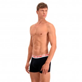  Boxer Multi logo - noir (Lot de 2) - PUMA 701213458-003 