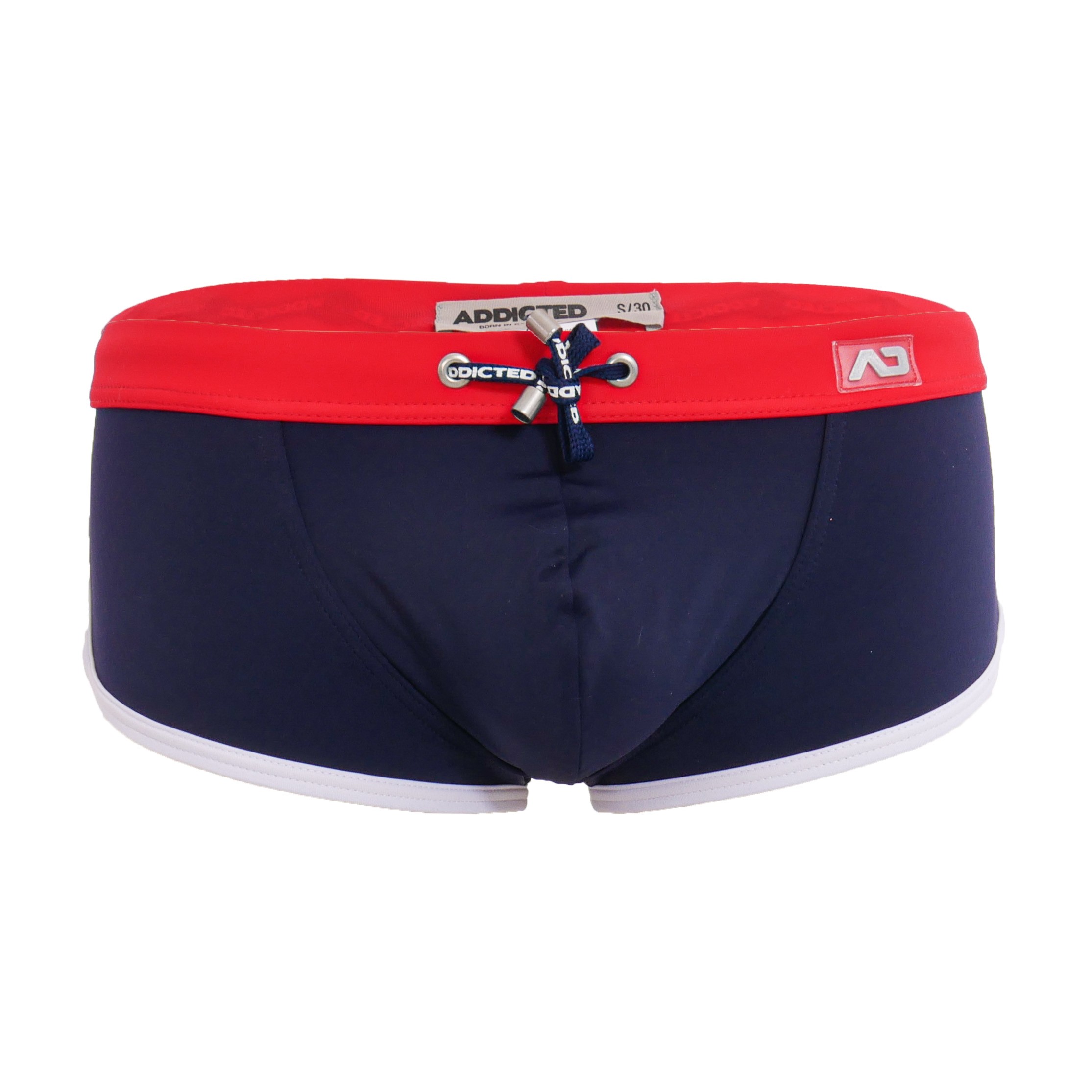 Mini plain swim Boxer - marine