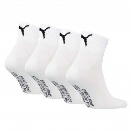  Lot de 2 paires de socquettes soft cotton - blanc - PUMA 701211003-005 