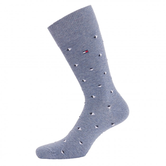  Coffret cadeau de 4 paires de chaussettes - jeans bleu - TOMMY HILFIGER 701218308-003 