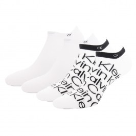  Lot de 2 paires de socquettes avec logo - blanc - CALVIN KLEIN 701218714-002 