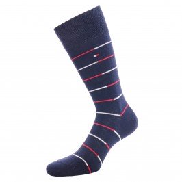  Lot de 2 paires de chaussettes à rayure - navy - TOMMY HILFIGER 701218382-002 