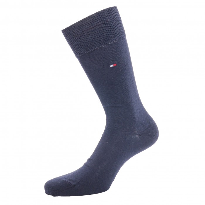  Lot de 2 paires de chaussettes Tommy - bleu - TOMMY HILFIGER 701218376-002 