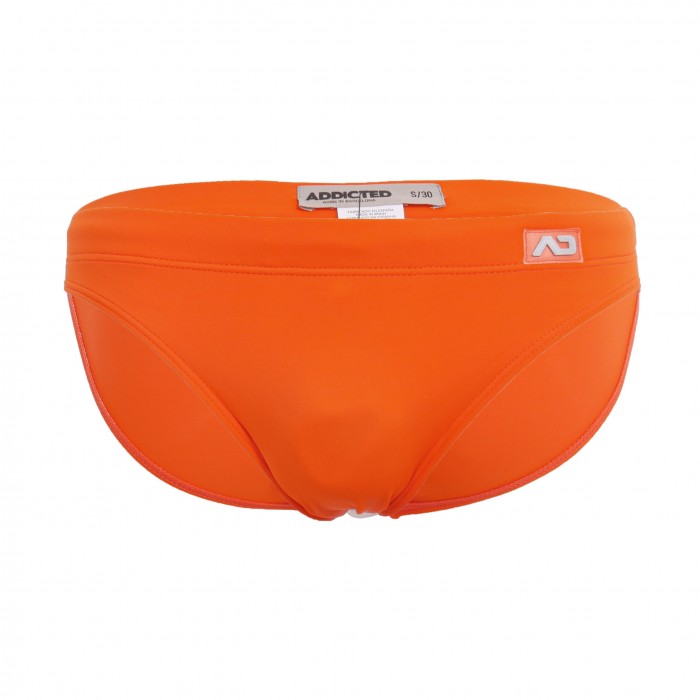 Slip de bain Basic - orange - ADDICTED ADS097 C04