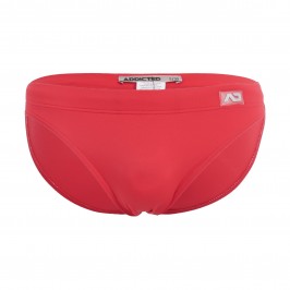 Slip de bain Basic - rouge - ADDICTED ADS097 C06