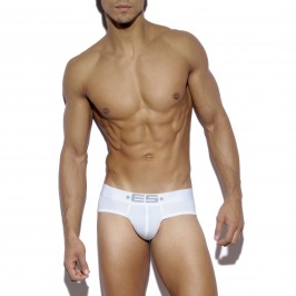 Slip Basic Modal Poush Up blanc - ref :  UN115 C01