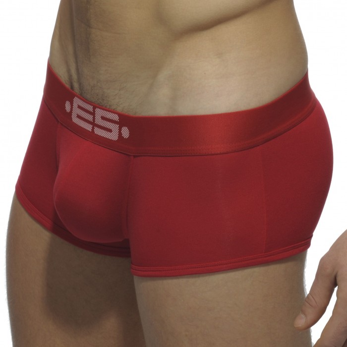 Boxer Basic Modal rouge - ref :  UN116 C06