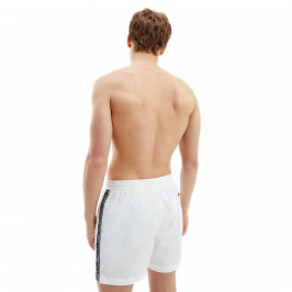  Medium Drawstring-Nos - white swim shorts - CALVIN KLEIN KM0KM00741-YCD 