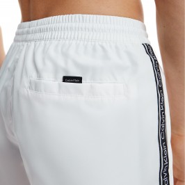  Cordón mediano-Nos - pantalones cortos de natación blanco - CALVIN KLEIN KM0KM00741-YCD 