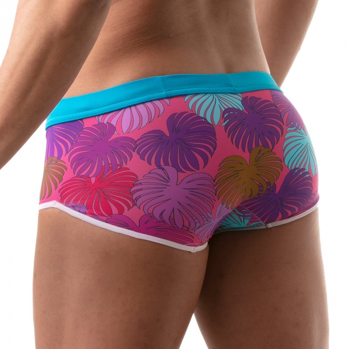  Floral Swim Trunk - pink - TOF PARIS TOF192P 