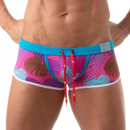  Floral Swim Trunk - pink - TOF PARIS TOF192P 