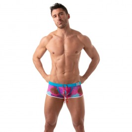  Floral Swim Trunk - pink - TOF PARIS TOF192P 