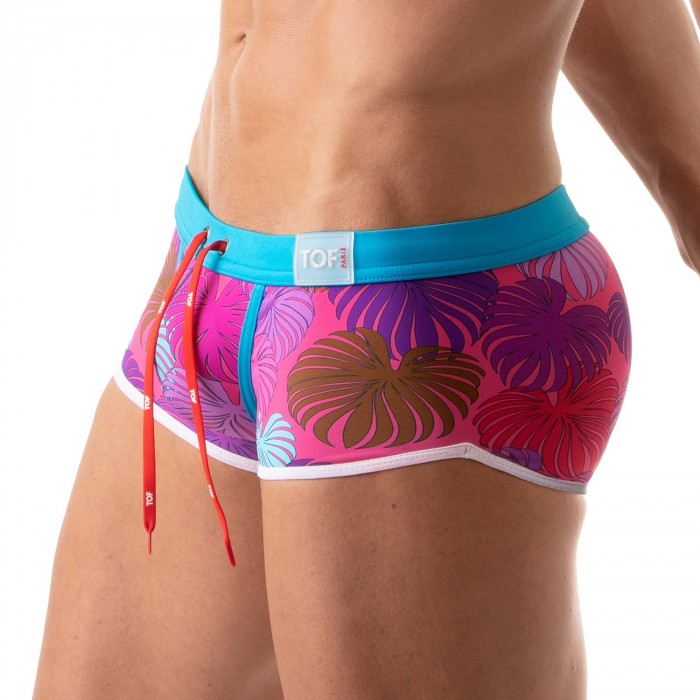  Boxer de bain Floral - rose - TOF PARIS TOF192P 