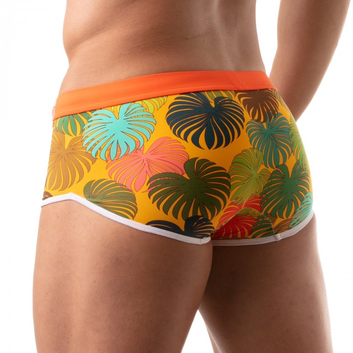  Boxer de bain Floral - jaune - TOF PARIS TOF192J 