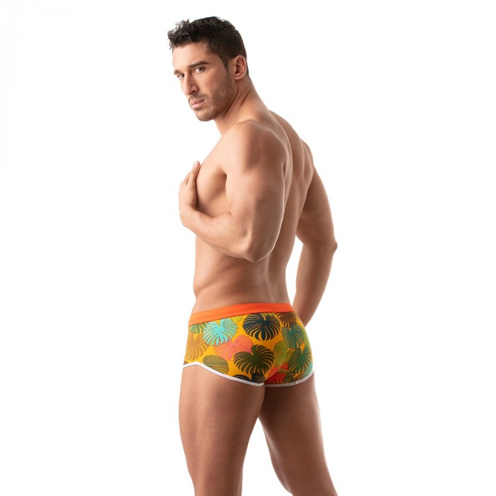  Floral Swim Trunk - yellow - TOF PARIS TOF192J 