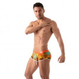  Boxer de bain Floral - jaune - TOF PARIS TOF192J 