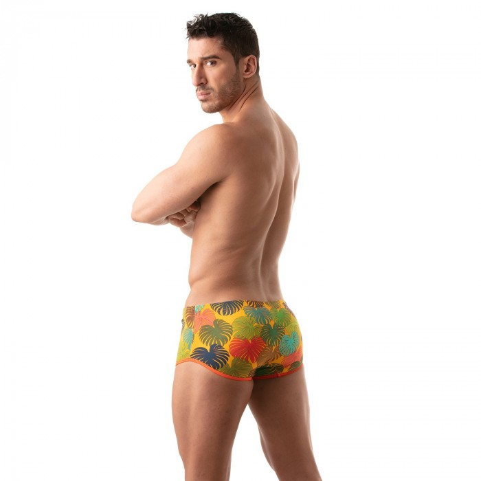  Boxer de bain Brazilian Floral - jaune - TOF PARIS TOF195J 