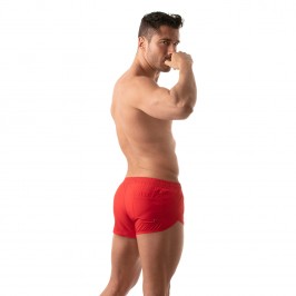  Short de bain Beach - rouge - TOF PARIS TOF199R 