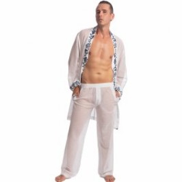  Santorini - Peignoir Kimono - L'HOMME INVISIBLE HW140-SAN-002 