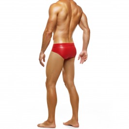  Leather Legacy brief - rosso - MODUS VIVENDI 11116-RED 