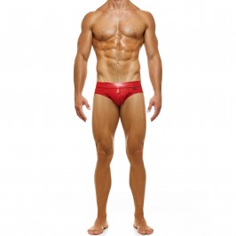  Leather Legacy brief - red - MODUS VIVENDI 11116-RED 