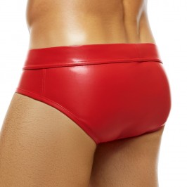  Leather Legacy brief - red - MODUS VIVENDI 11116-RED 