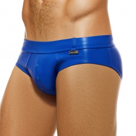  Leather Legacy brief - blue - MODUS VIVENDI 11116-BLUE 