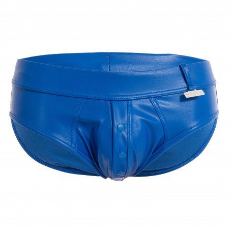 Leather Legacy brief - blu