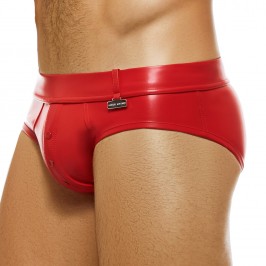  Leather Legacy brief - red - MODUS VIVENDI 11116-RED 