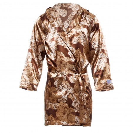 Peignoir Abstract - marron