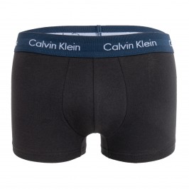  Juego de 3 boxers de cintura baja Cotton Stretch - cinturón azul, najanra y caqui - CALVIN KLEIN U2664G-1TU 