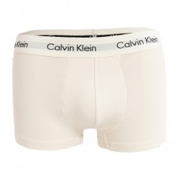  Juego de 3 boxers de cintura baja Cotton Stretch - azul, negro y blanco - CALVIN KLEIN U2664G-1WC 