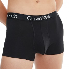  Set of 3 Boxers Modern Structure - grey, black and red grape - CALVIN KLEIN NB2970A-1RM 