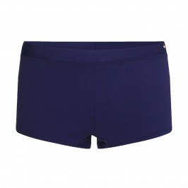 Boxer de bain uni en nylon recyclé à cordon - bleu marine foncé - TOMMY HILFIGER UM0UM02101-DW5