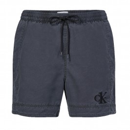 Medium Badeshorts mit Tunnelzug Authentic - grau - CALVIN KLEIN KM0KM00742-BEH