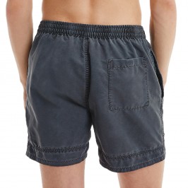  Medium Badeshorts mit Tunnelzug Authentic - grau - CALVIN KLEIN KM0KM00742-BEH 