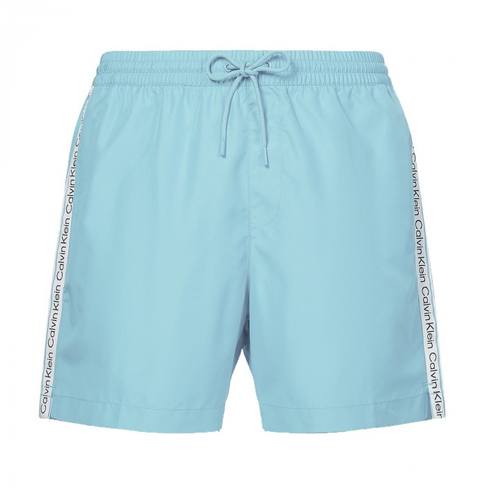 Swim shorts with drawstring Calvin Klein - blue - CALVIN KLEIN KM0KM00700-CYR