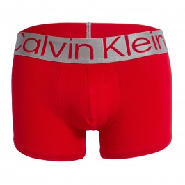  3er-Pack Boxershorts Steel Cotton - grau, rot und blau - CALVIN KLEIN NB3130A-109 