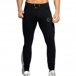  Pantalon sport FIT TAPE - noir - ES COLLECTION SP209-C10 