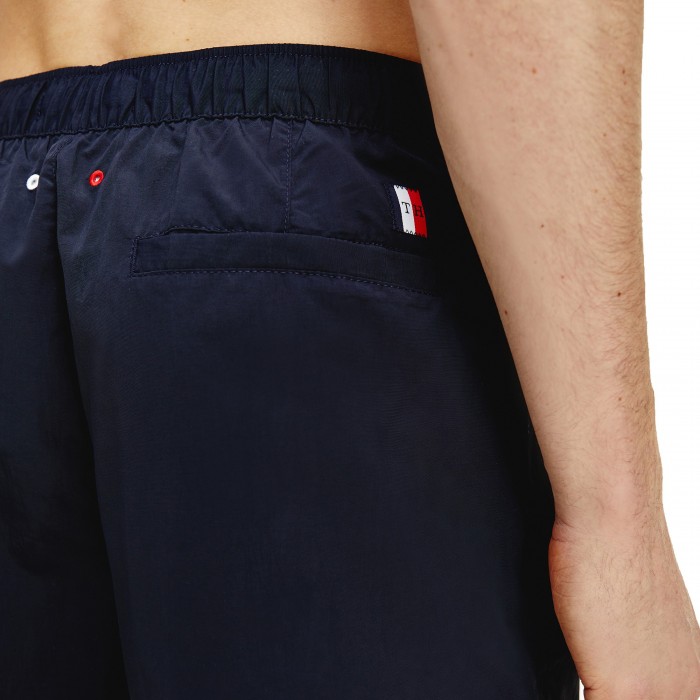  Short de bain mi-long colour block - bleu marine foncé - TOMMY HILFIGER *UM0UM02055-DW5 