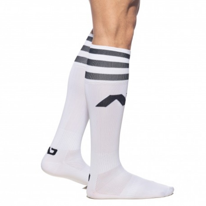  Chaussettes longues AD - blanc - ADDICTED AD382-C01 