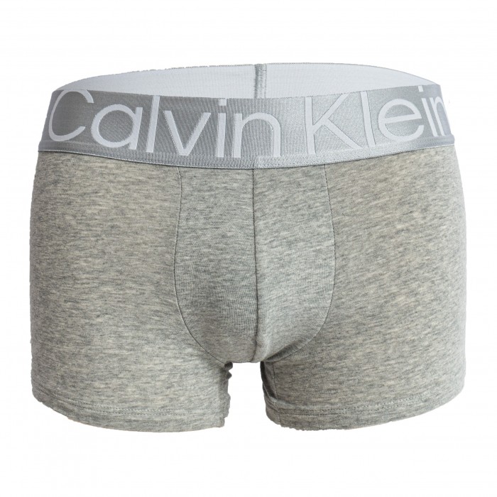  Boxer Calvin Klein Steel Cotton - gris noir blanc (Lot de 3) - CALVIN KLEIN *NB3130A-MPI 