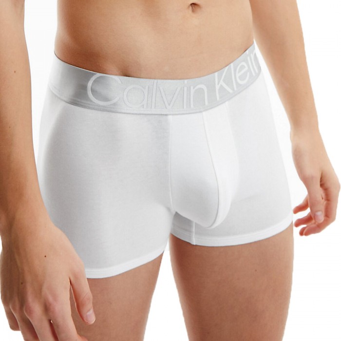  Boxer Calvin Klein Acciaio Cotone - grigio nero bianco (Set di 3) - CALVIN KLEIN *NB3130A-MPI 