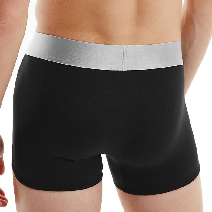  Boxer Calvin Klein Acciaio Cotone - grigio nero bianco (Set di 3) - CALVIN KLEIN *NB3130A-MPI 