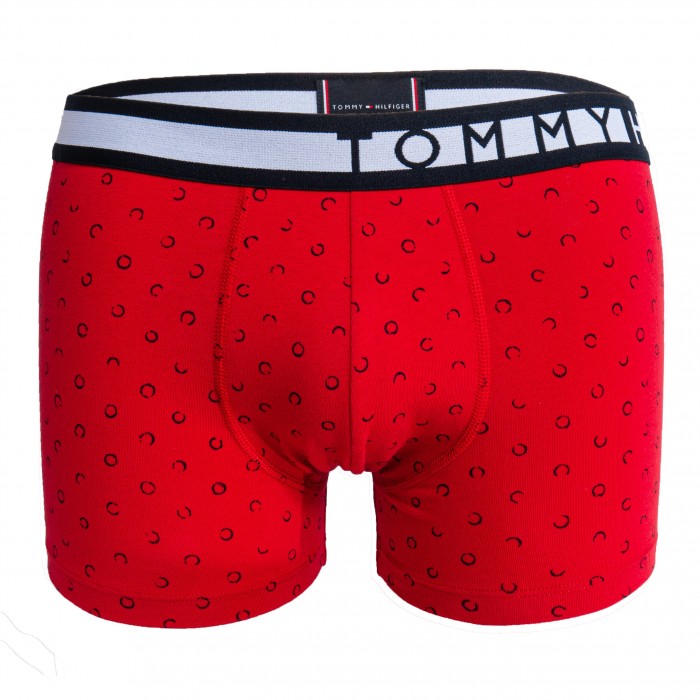  3 pack boxer aderenti con elastico iconico Tommy - rosso e blu - TOMMY HILFIGER *UM0UM01565-00R 