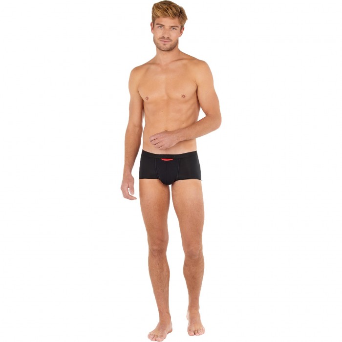  Boxer court HO1 Plume up - noir - HOM *402373-0004 