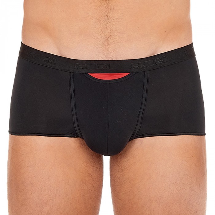 Boxer court HO1 Plume up - noir - HOM *402373-0004