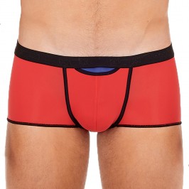 Boxer court HO1 Plume up - noir - HOM *402373-4063