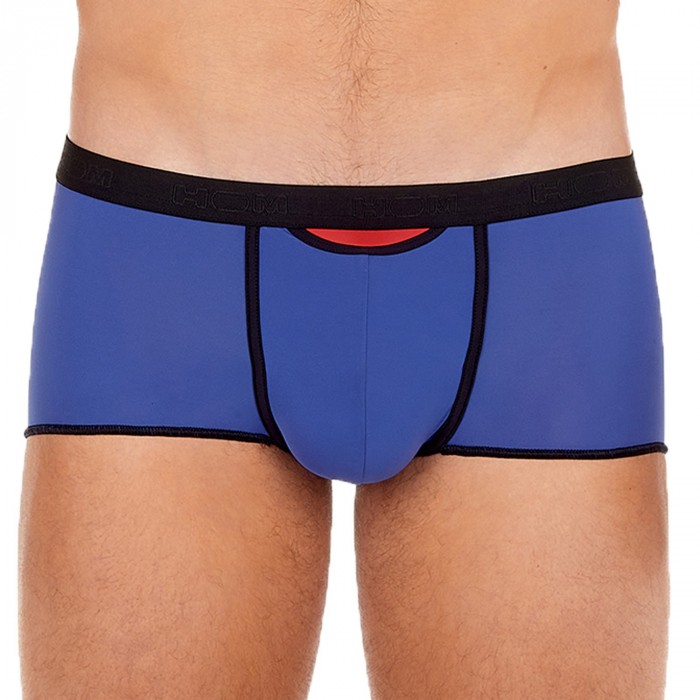 Boxer court HO1 Plume up édition limitée - bleu - HOM *402373-00BI